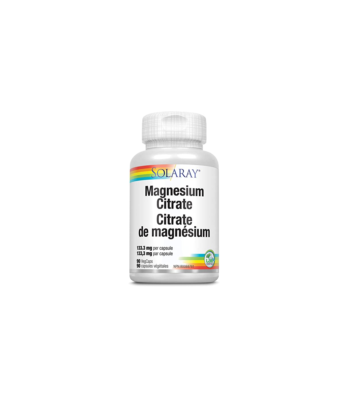 SOLARAY Magnesium Citrate 90 Capsules | Unbeatable Prices, Daily Deals | VITASHOP