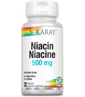 SOLARAY Niacin 100 Capsules | Unbeatable Prices, Daily Deals | VITASHOP