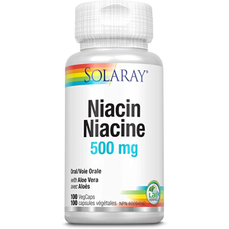 SOLARAY Niacin 100 Capsules | Unbeatable Prices, Daily Deals | VITASHOP