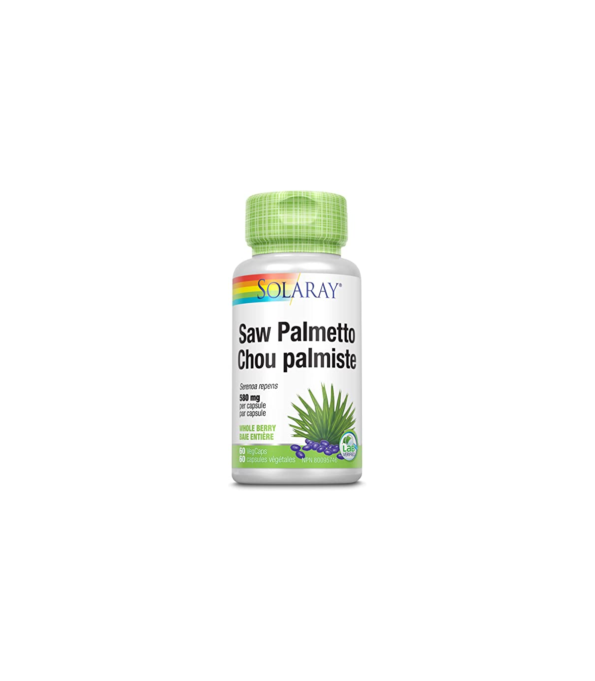 SOLARAY Saw Palmetto 100 Capsules | 每天不同折扣, 全网最低价格 | 种类齐全的保健品店铺 VITASHOP, 只有你想不到, 没有你买不到 !