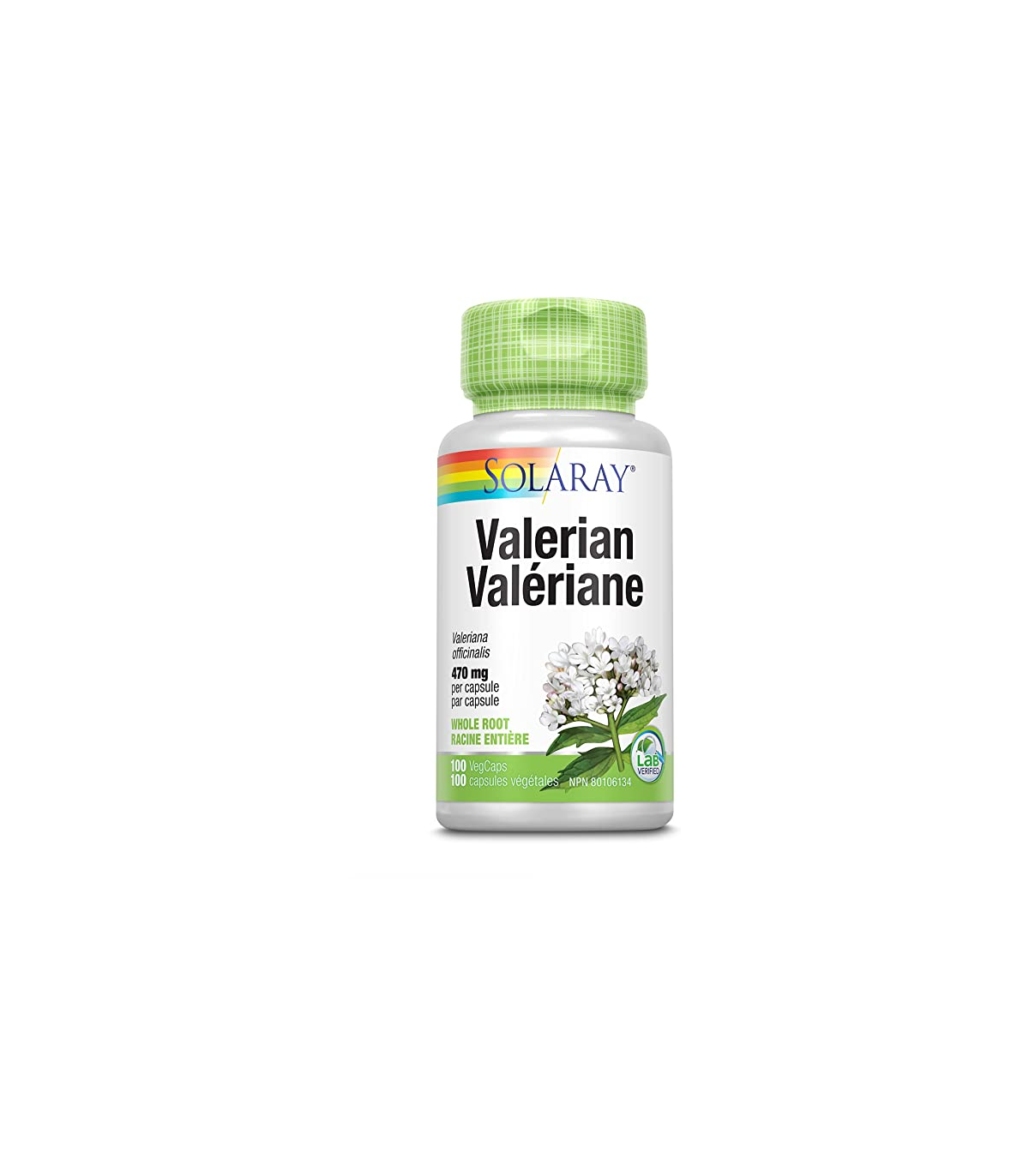 SOLARAY Valerian 100 Capsules | Unbeatable Prices, Daily Deals | VITASHOP