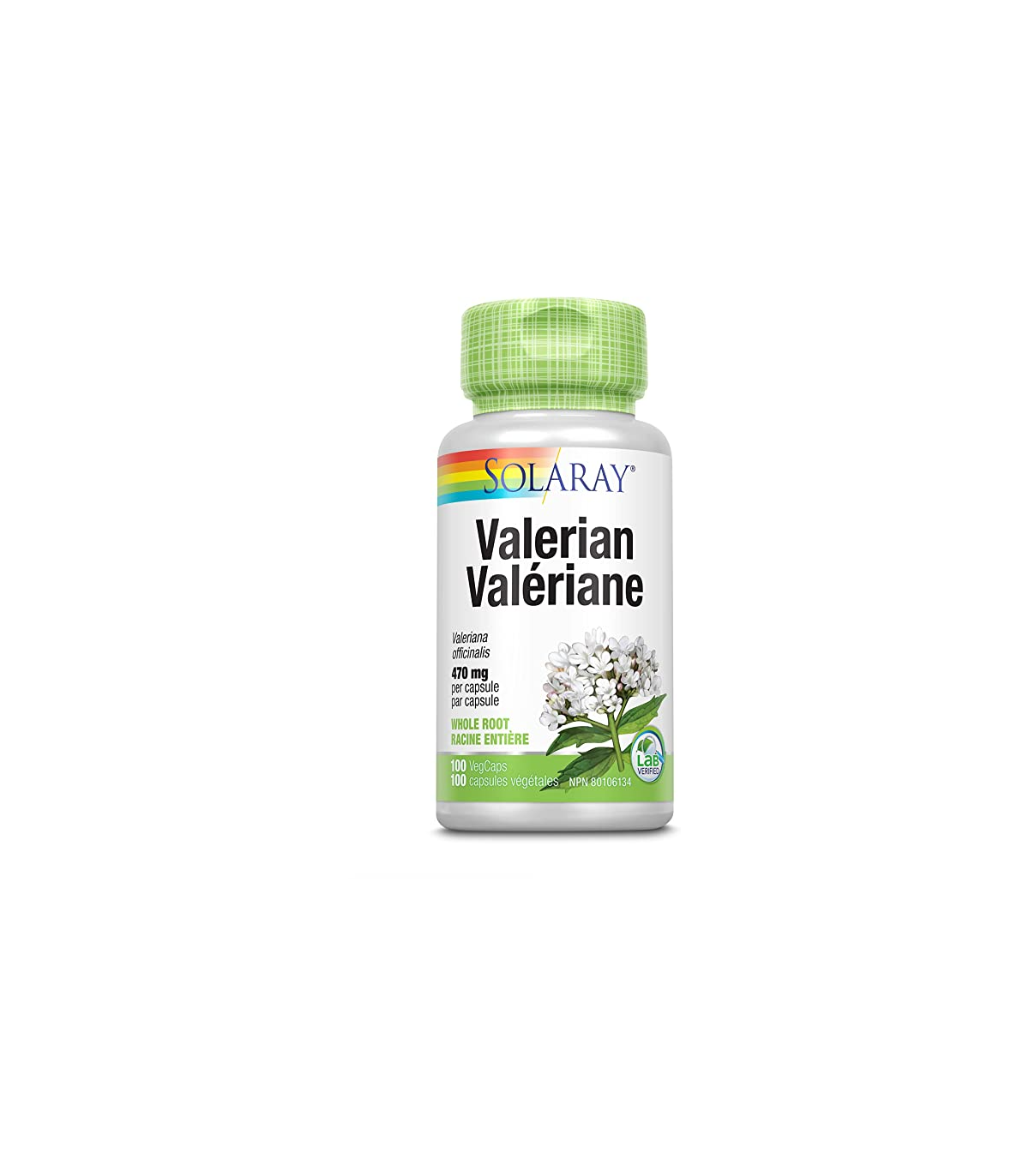 SOLARAY Valerian 100 Capsules | Unbeatable Prices, Daily Deals | VITASHOP