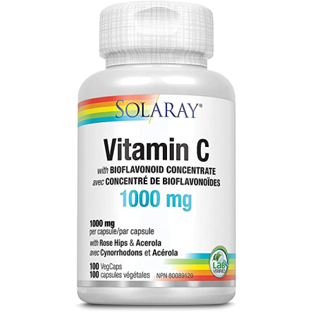 Vitamin C Bioflavonoid Concentrate 100 Capsules | Safest & Easiest Shopping Vitamins Online | VITASHOP