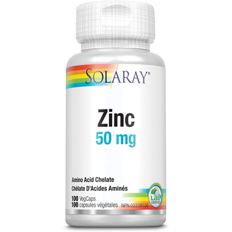 SOLARAY Zinc 100 Capsules | Unbeatable Prices, Daily Deals | VITASHOP