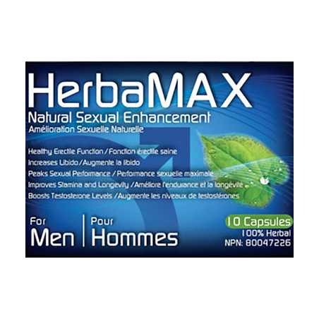 HerbaMAX For Men Extra Strength 10 Pack | Vitashop