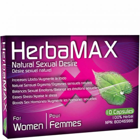 HerbaMax 허바맥스 허바맥스 포 우먼 엑스트라 스트렝스 10팩 | 매일 업데이트되는 특가 상품 | VITASHOP