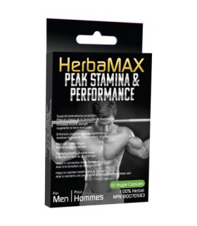 HerbaMax 허바맥스 허바맥스 피크 스태미나 10 베지 캡슐 | 매일 업데이트되는 특가 상품 | VITASHOP