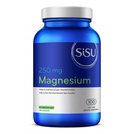 SISU Magnesium 250 mg, 100 Vegetable Caps | Unbeatable Prices, Daily Deals | VITASHOP