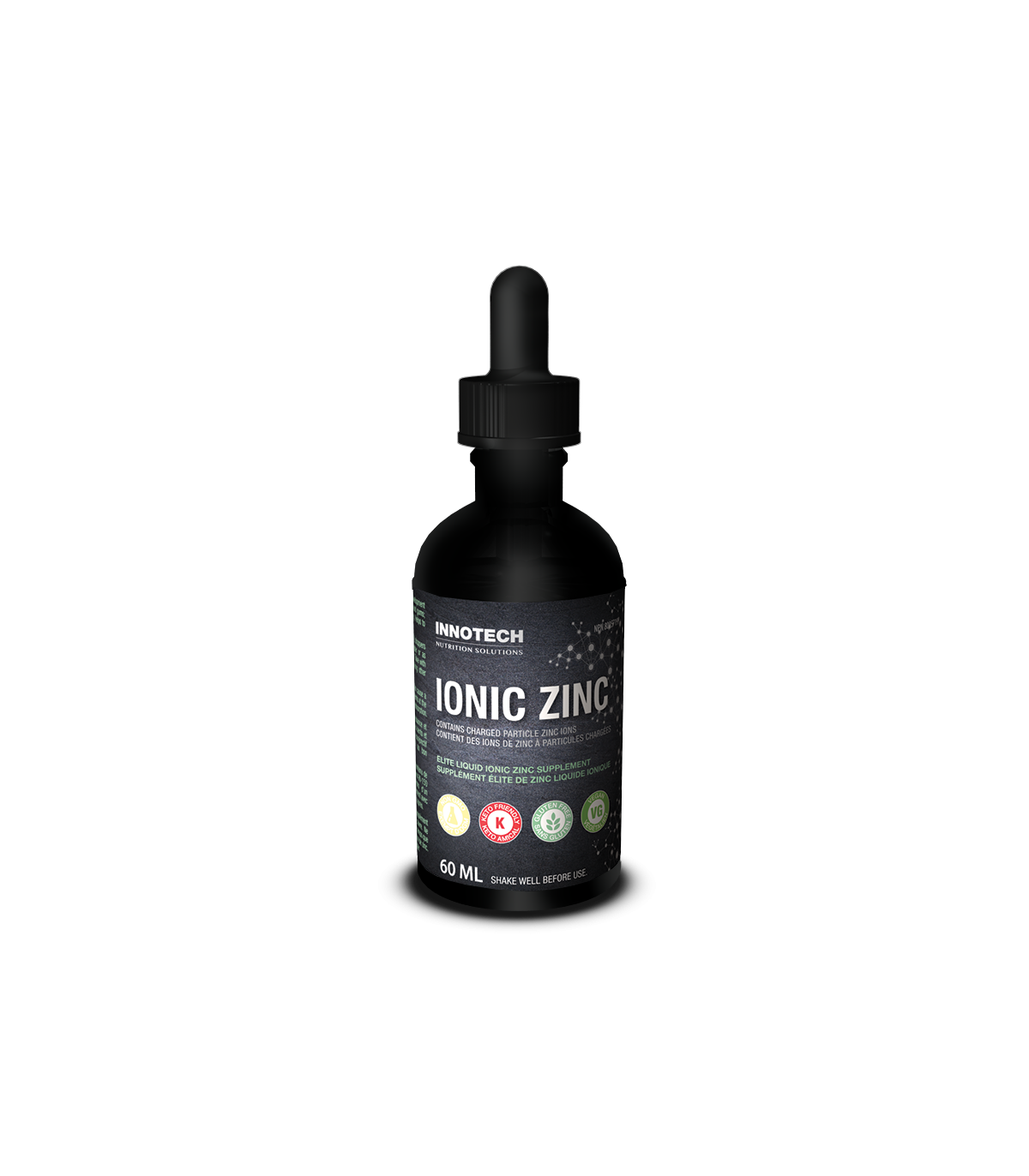 Innotech Nutrition Ionic Zinc Liquid 60 ml, 1 month supply | 每天不同折扣, 全网最低价格 | 种类齐全的保健品店铺 VITASHOP, 只有你想不到, 没有你买不到 !