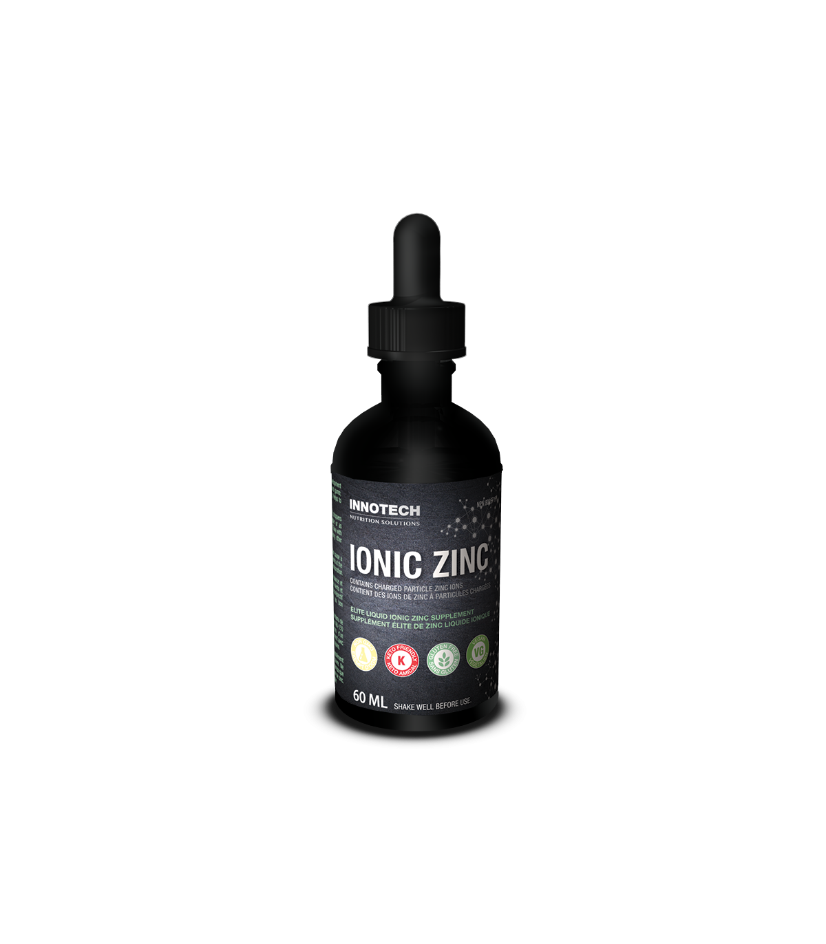 Innotech Nutrition Ionic Zinc Liquid 60 ml, 1 month supply | Unbeatable Prices, Daily Deals | VITASHOP