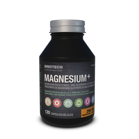 Magnesium Plus Magnesium, Zinc, Vitamin K2 120 Capsules | Safest & Easiest Shopping Vitamins Online | VITASHOP