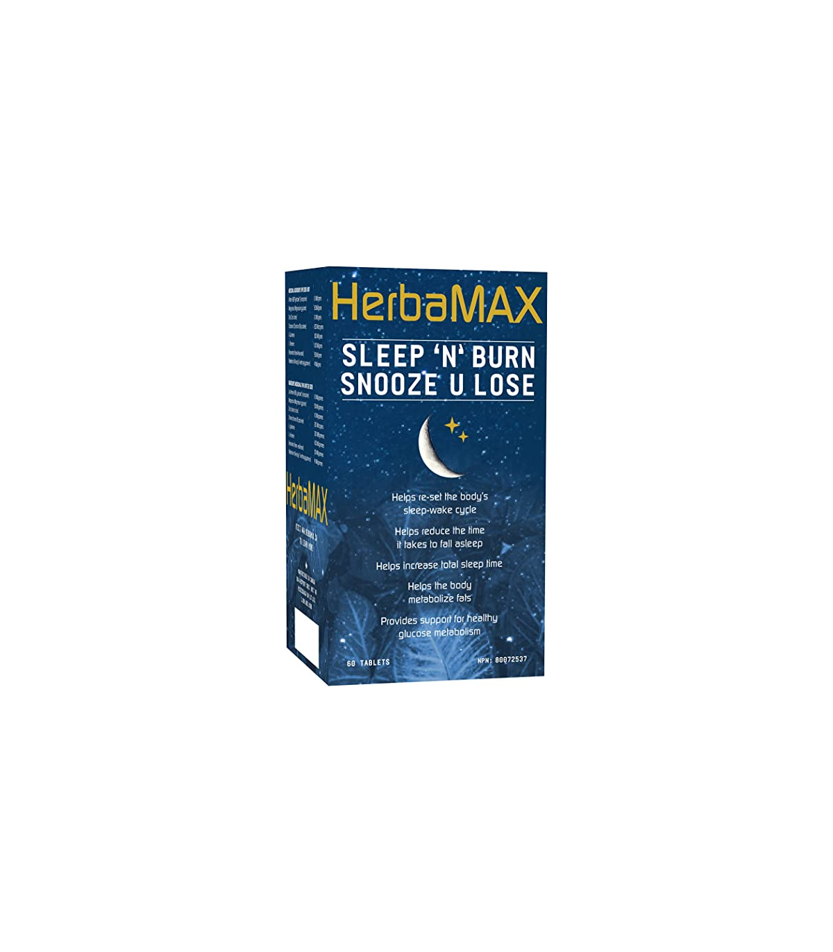 HerbaMax Sleep 'N' Burn 60 Tablets | Unbeatable Prices, Daily Deals | VITASHOP