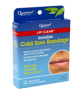 Quantum Health Lip Clear Cold Sore Bandage 12 Count | Unbeatable Prices, Daily Deals | VITASHOP