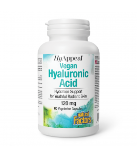 Natural Factors Vegan Hyaluronic Acid 60 Vegi Capsules | 每天不同折扣, 全网最低价格 | 种类齐全的保健品店铺 VITASHOP, 只有你想不到, 没有你买不到 !