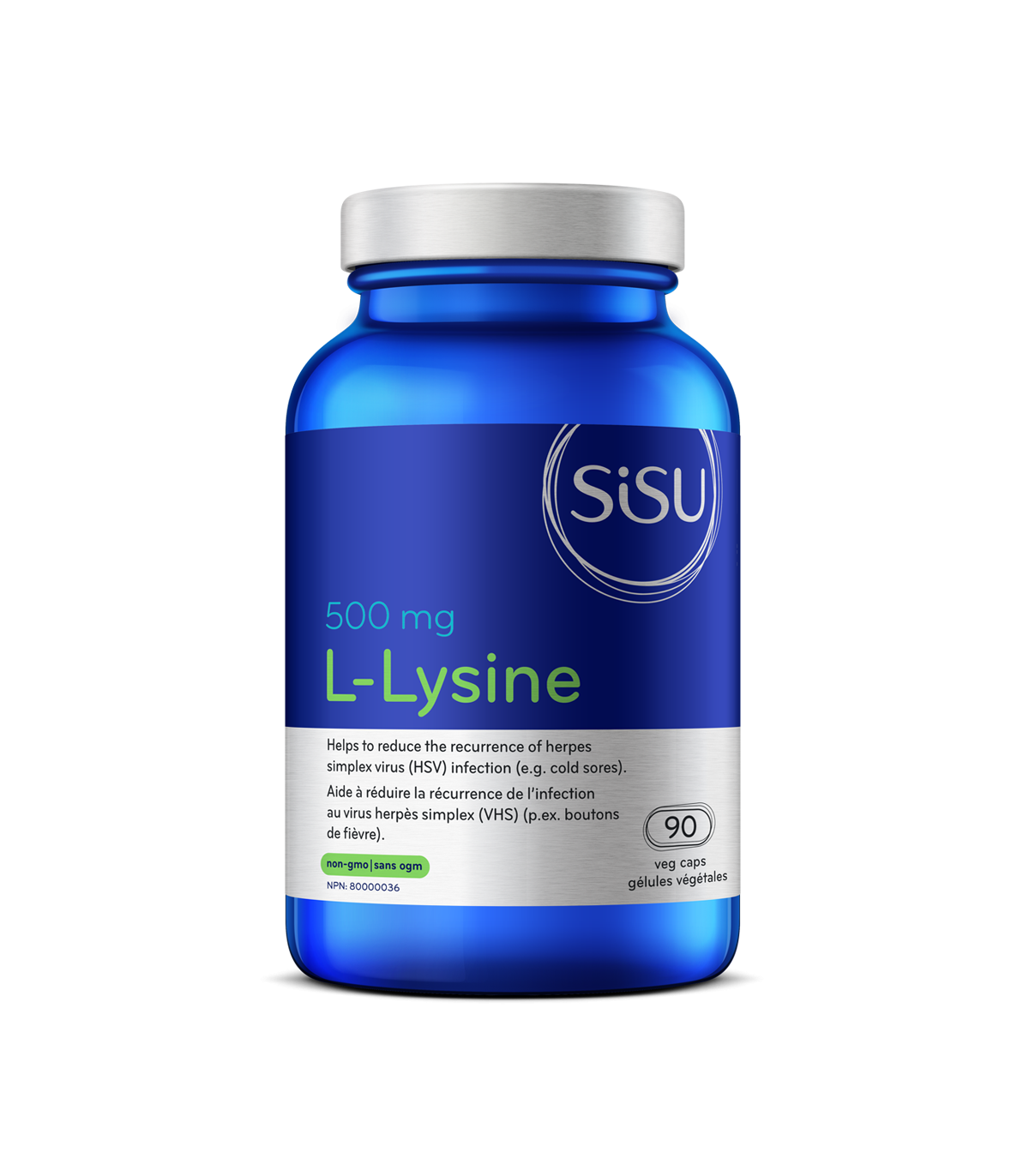 SISU 시수 L-라이신 500 mg, 90 식물성 캡슐 | 매일 업데이트되는 특가 상품 | VITASHOP