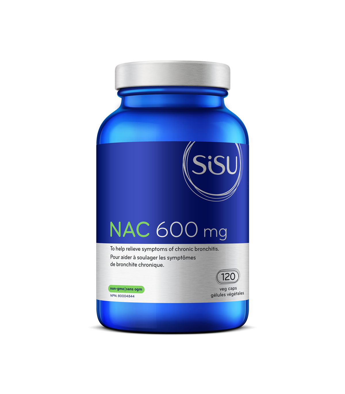 SISU 시수 NAC 600 mg, 120 식물성 캡슐 | 매일 업데이트되는 특가 상품 | VITASHOP