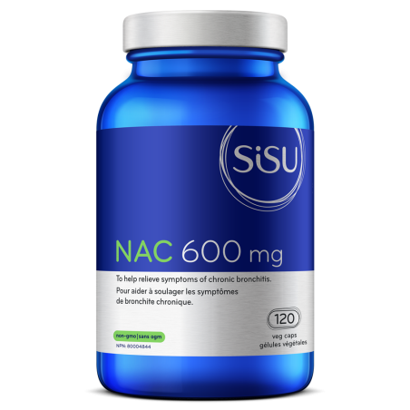 SISU 시수 NAC 600 mg, 120 식물성 캡슐 | 매일 업데이트되는 특가 상품 | VITASHOP