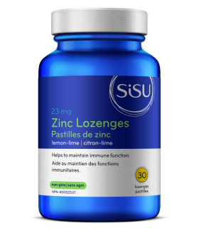 SISU Zinc Lozenges Lemon-Lime, 30 Lozenges | Unbeatable Prices, Daily Deals | VITASHOP