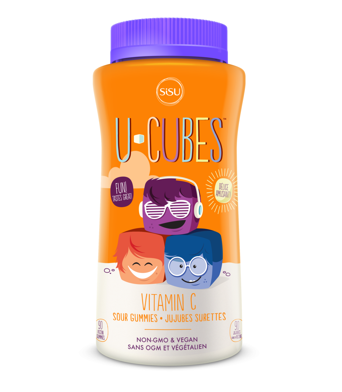 SISU U-Cubes Vitamin C, 90 Gummies | Unbeatable Prices, Daily Deals | VITASHOP