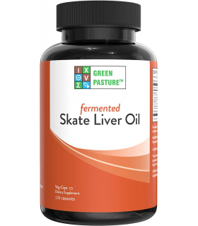 Green Pasture Ferm. Skate Liver Oil 120 Capsules | Unbeatable Prices, Daily Deals | VITASHOP