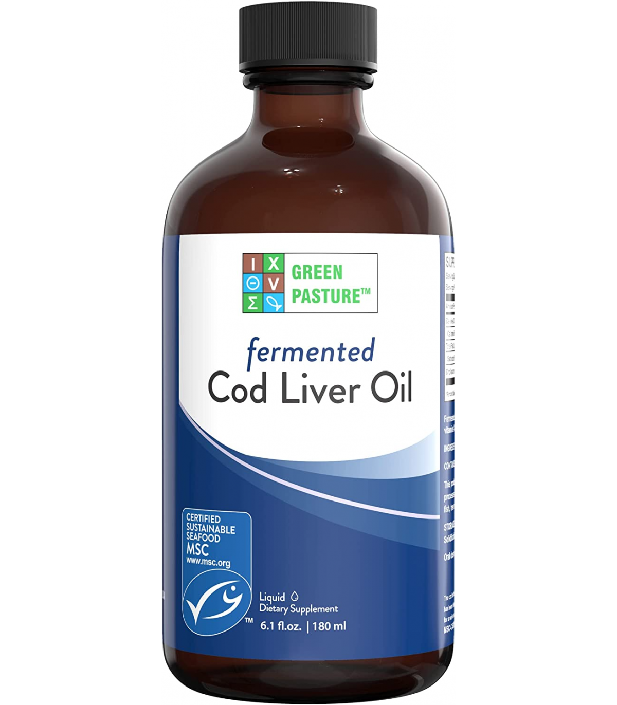 Green Pasture Ferm. Cod Liver Oil Liquid 180 ml | Unbeatable Prices, Daily Deals | VITASHOP