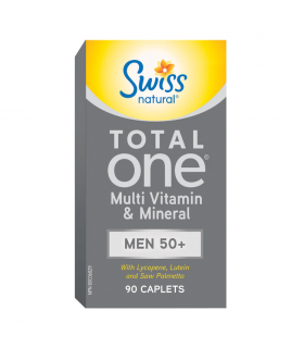 Swiss Natural Total One Men 50+ Multi 90 Capsules | Unbeatable Prices, Daily Deals | VITASHOP