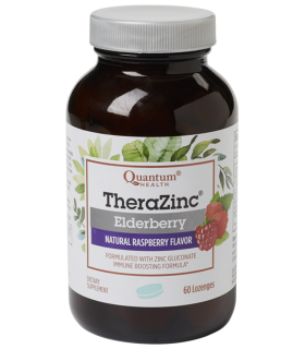 Quantum Health TheraZinc Elderberry 60 Lozenges | Unbeatable Prices, Daily Deals | VITASHOP