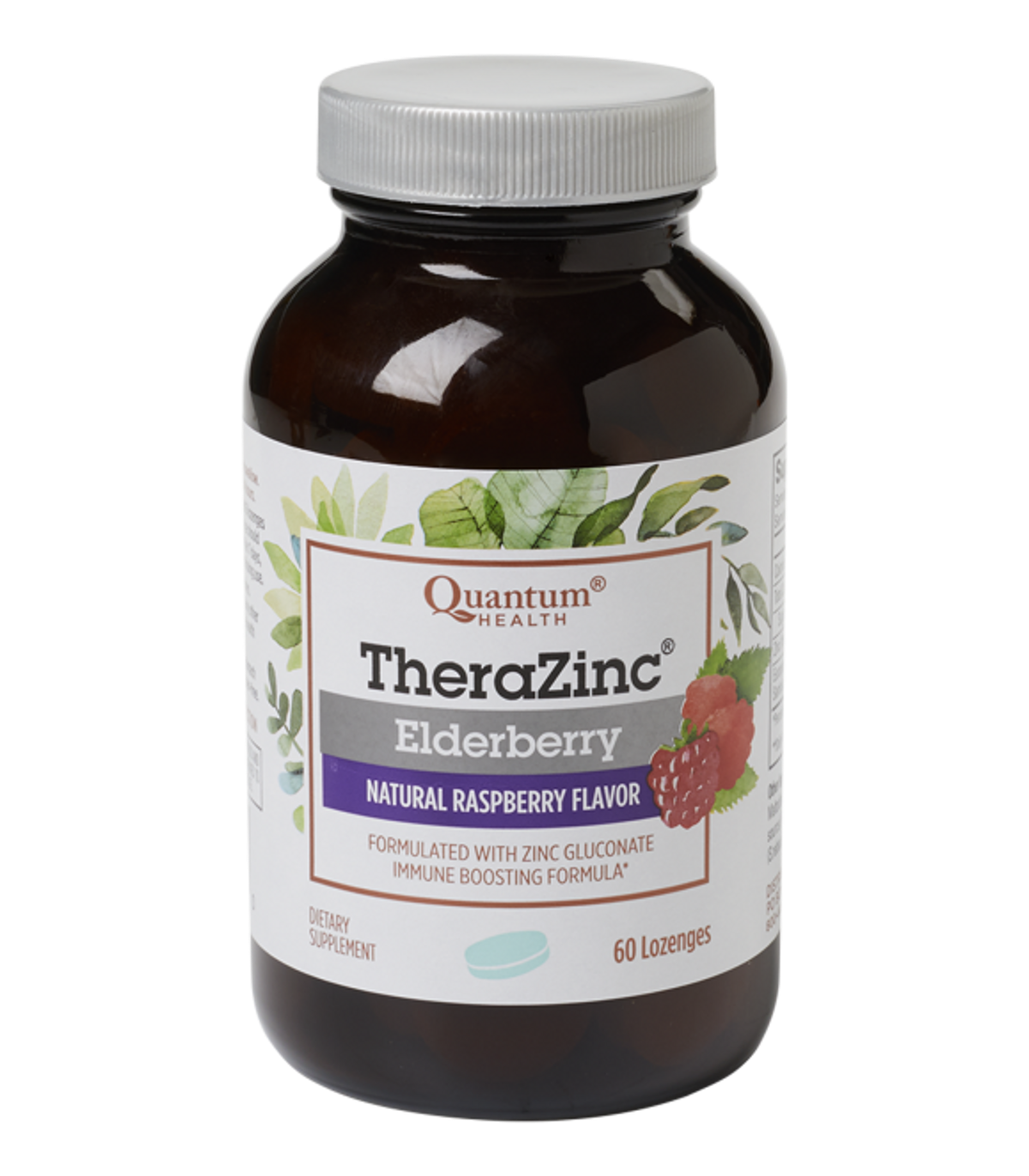 Quantum Health TheraZinc Elderberry 60 Lozenges | Unbeatable Prices, Daily Deals | VITASHOP