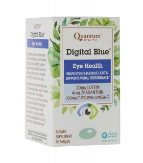 Quantum Health 퀀텀 헬스 디지털 블루 60 소프트젤 | 매일 업데이트되는 특가 상품 | VITASHOP