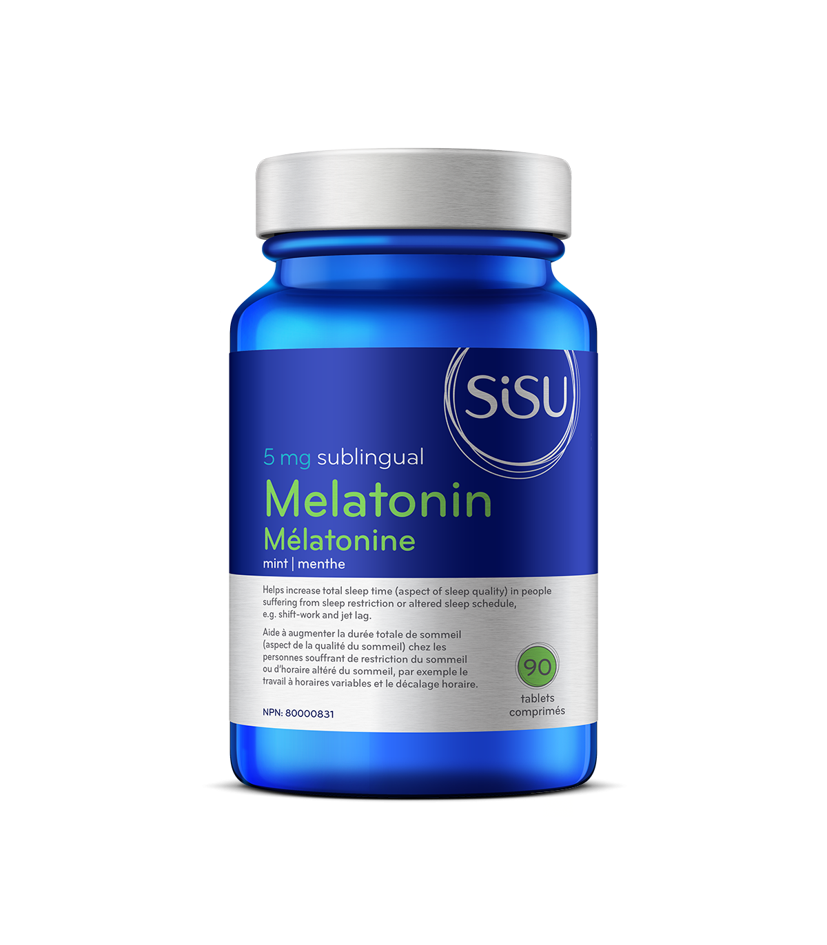 SISU Melatonin 5 mg Mint, 90 Tablets | Unbeatable Prices, Daily Deals | VITASHOP