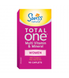 Swiss Natural Total One Women Multi 90 Caplets | Unbeatable Prices, Daily Deals | VITASHOP