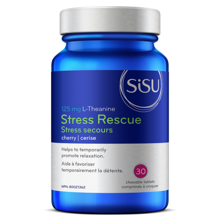 SISU Stress Rescue 125 mg L-Theanine Cherry, 30 Chewables | 每天不同折扣, 全网最低价格 | 种类齐全的保健品店铺 VITASHOP, 只有你想不到, 没有你买不到 !