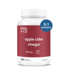 HEAL + CO. Apple Cider Vinegar 500 mg 120 Vegi Capsules | Unbeatable Prices, Daily Deals | VITASHOP