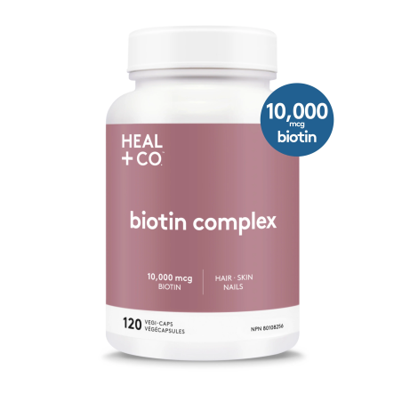 HEAL + CO. Biotin Complex 120 Vegi Capsules | 每天不同折扣, 全网最低价格 | 种类齐全的保健品店铺 VITASHOP, 只有你想不到, 没有你买不到 !