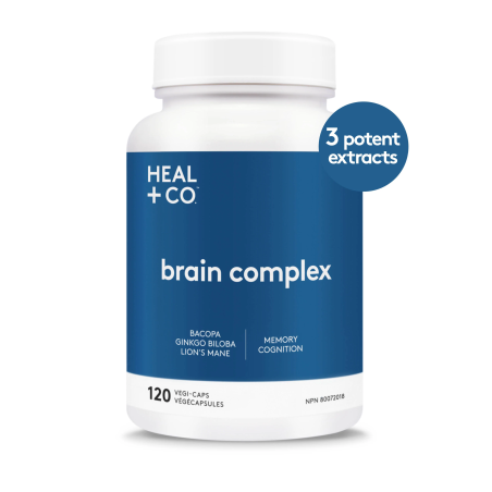 HEAL + CO. Brain Complex 120 Vegi Capsules | Unbeatable Prices, Daily Deals | VITASHOP