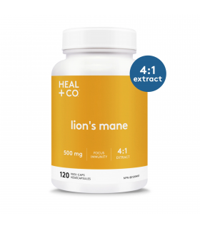 Lion's Mane (4:1) 500 mg 120 Vegi Capsules | Safest & Easiest Shopping Vitamins Online | VITASHOP