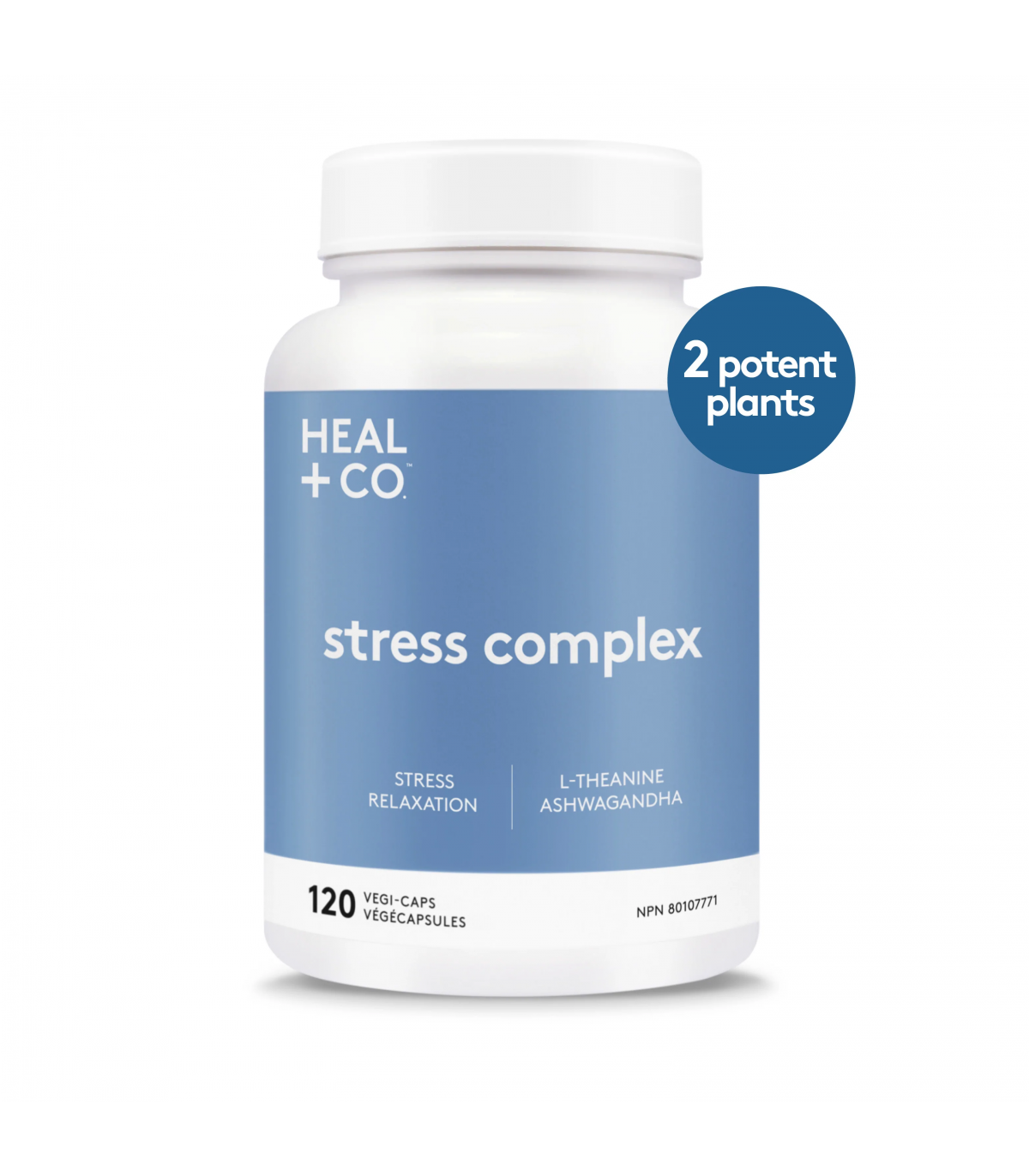 HEAL + CO. Stress Complex 120 Vegi Capsules | 每天不同折扣, 全网最低价格 | 种类齐全的保健品店铺 VITASHOP, 只有你想不到, 没有你买不到 !