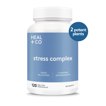 HEAL + CO. Stress Complex 120 Vegi Capsules | 每天不同折扣, 全网最低价格 | 种类齐全的保健品店铺 VITASHOP, 只有你想不到, 没有你买不到 !