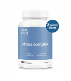 HEAL + CO. Stress Complex 120 Vegi Capsules | 每天不同折扣, 全网最低价格 | 种类齐全的保健品店铺 VITASHOP, 只有你想不到, 没有你买不到 !