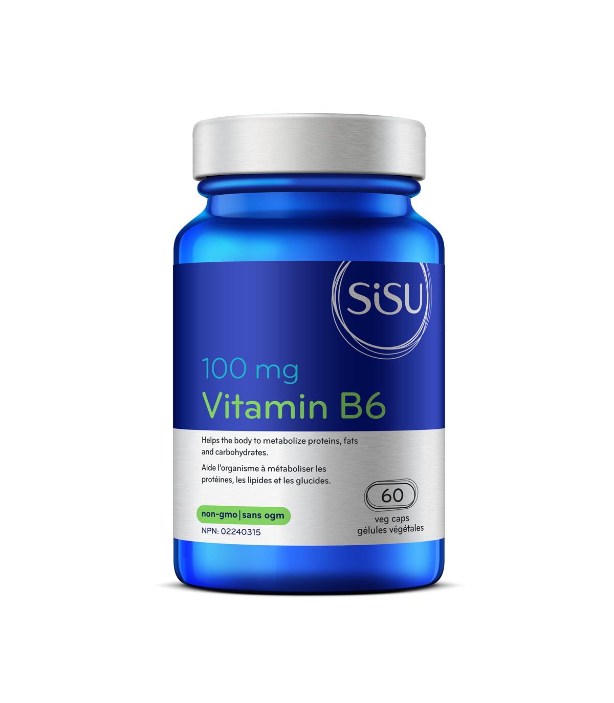 Vitamine B6, 60 capsules végétales | Safest & Easiest Shopping Vitamins Online | VITASHOP