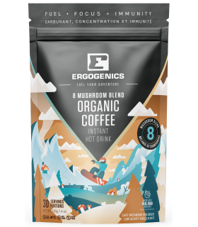 Ergogenics Nutrition 8 Mushroom Blend Instant Coffee 120 g | Unbeatable Prices, Daily Deals | VITASHOP