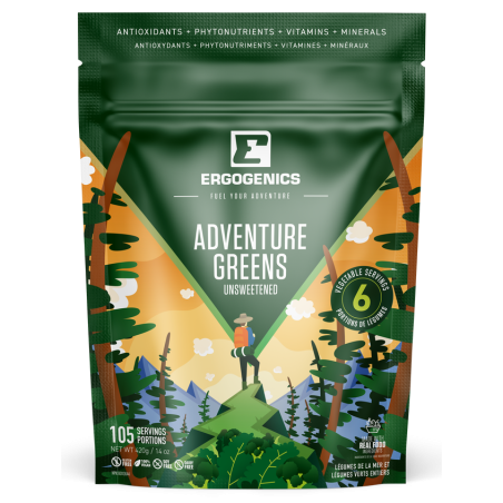 Ergogenics Nutrition Adventure Greens, Powder 420 g | 每天不同折扣, 全网最低价格 | 种类齐全的保健品店铺 VITASHOP, 只有你想不到, 没有你买不到 !