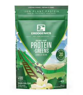 Ergogenics Nutrition 어고닉스 뉴트리션 대마 단백질+그린, 바닐라 120g | 매일 업데이트되는 특가 상품 | VITASHOP