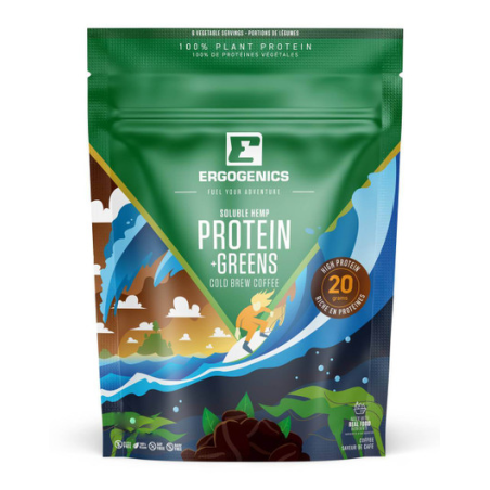 Ergogenics Nutrition Hemp Protein+Greens, Coffee 120 g | 每天不同折扣, 全网最低价格 | 种类齐全的保健品店铺 VITASHOP, 只有你想不到, 没有你买不到 !
