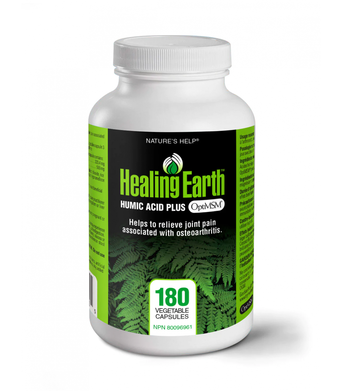 Healing Earth 후믹산 플러스 MSM 180 캡슐 | 최고의 가격, 일일 특가 | VITASHOP
