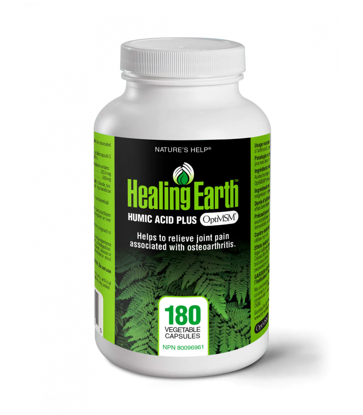 Healing Earth 후믹산 플러스 MSM 180 캡슐 | 최고의 가격, 일일 특가 | VITASHOP