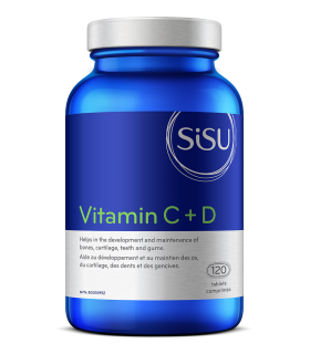 Vitamine C Plus D, 120 comprimés | Safest & Easiest Shopping Vitamins Online | VITASHOP