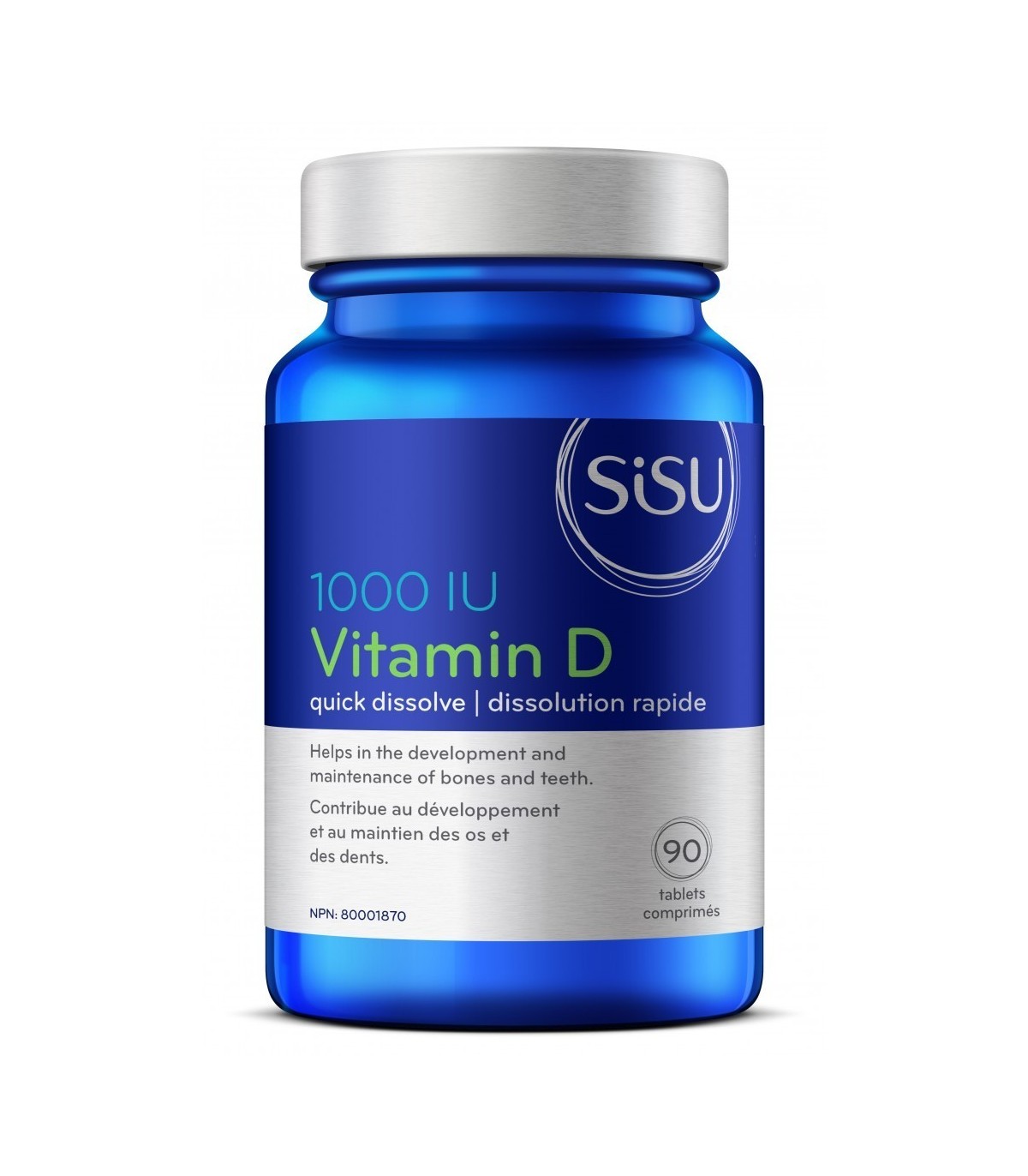 SISU Vitamin D 1000 IU, 90 Tablets | 每天不同折扣, 全网最低价格 | 种类齐全的保健品店铺 VITASHOP, 只有你想不到, 没有你买不到 !