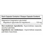 Magnesium Glycinate 120 Capsules | Safest & Easiest Shopping Vitamins Online | VITASHOP