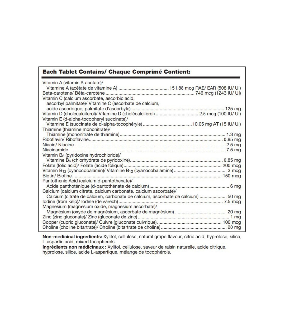 DOUGLAS LABORATORIES 더글라스 비타키즈(포도) 100정 | 매일 업데이트되는 특가 상품 | VITASHOP